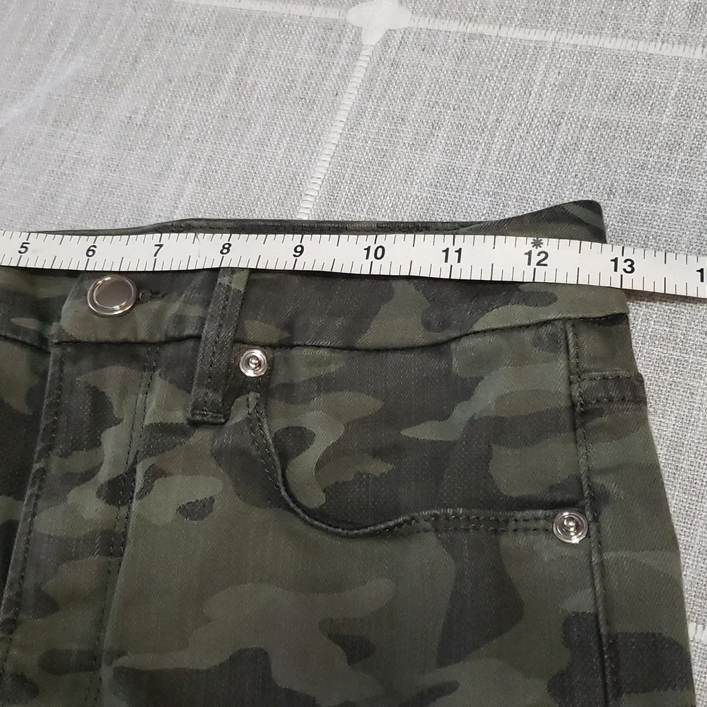 GOOD American Good Waist Camo Skinny Jeans High Rise Size, 6/28
